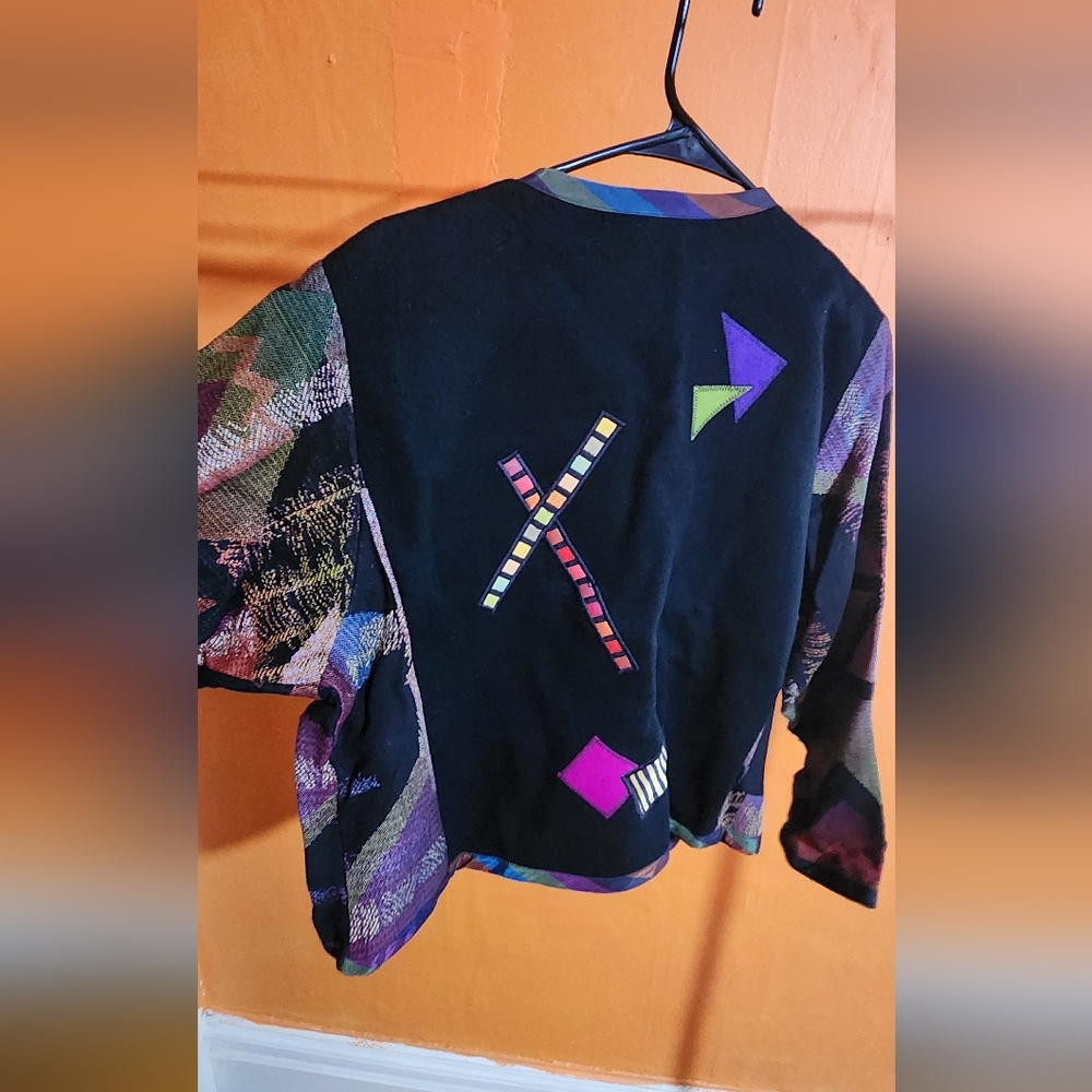 Woman colorpatch blazer - Picture 2 of 3